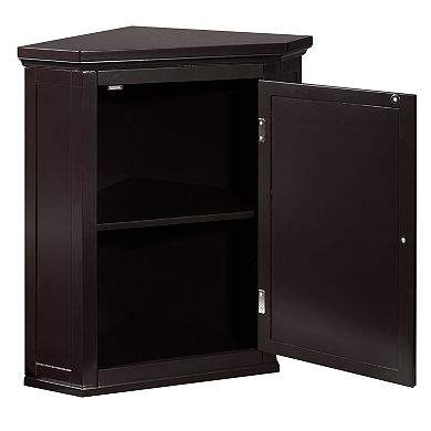 Teamson Home Saddie Corner Wall Cabinet