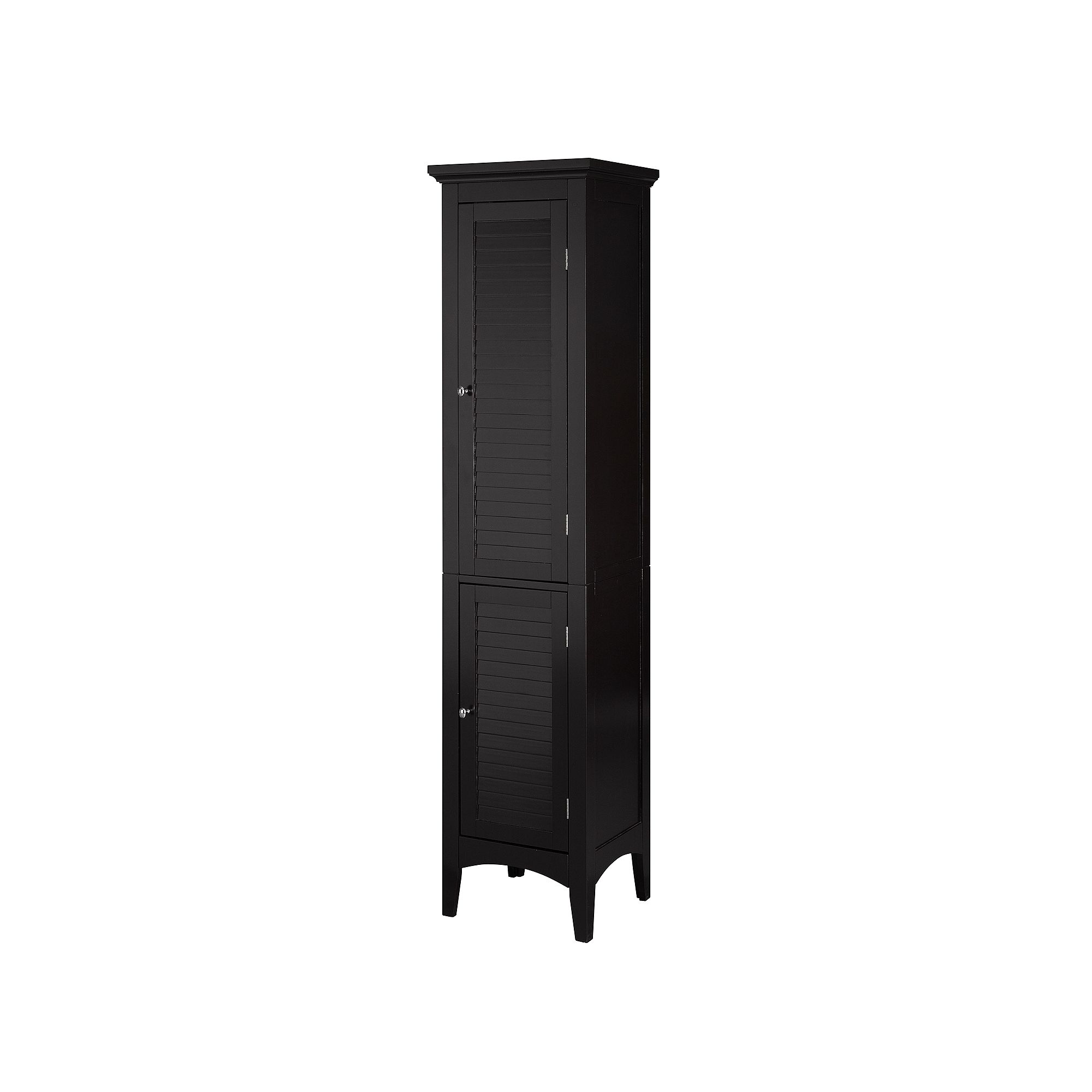 Teamson Home Saddie Linen Tower, Dark Brown
