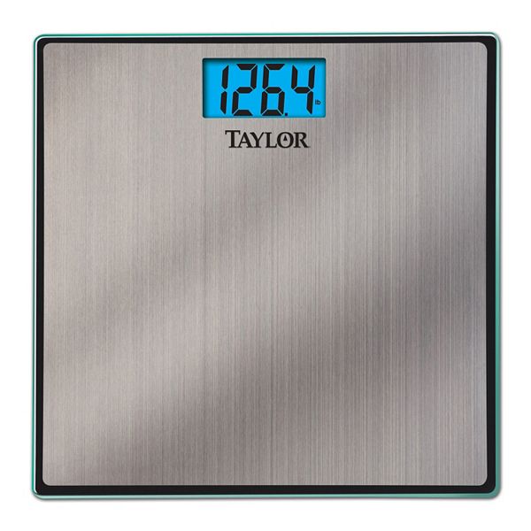 Digital Bathroom Scale with Stainless Steel Frame