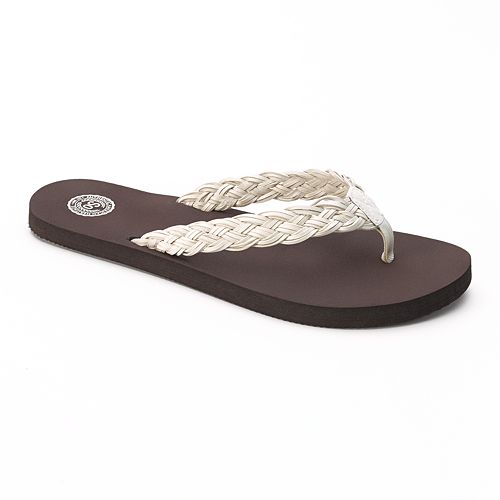 SO® Braided Thong FlipFlops Women