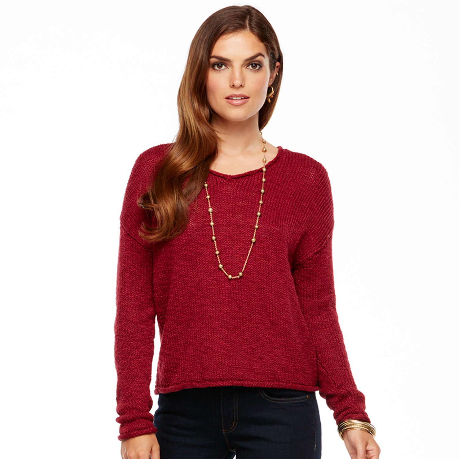 kohls womens chaps sweaters