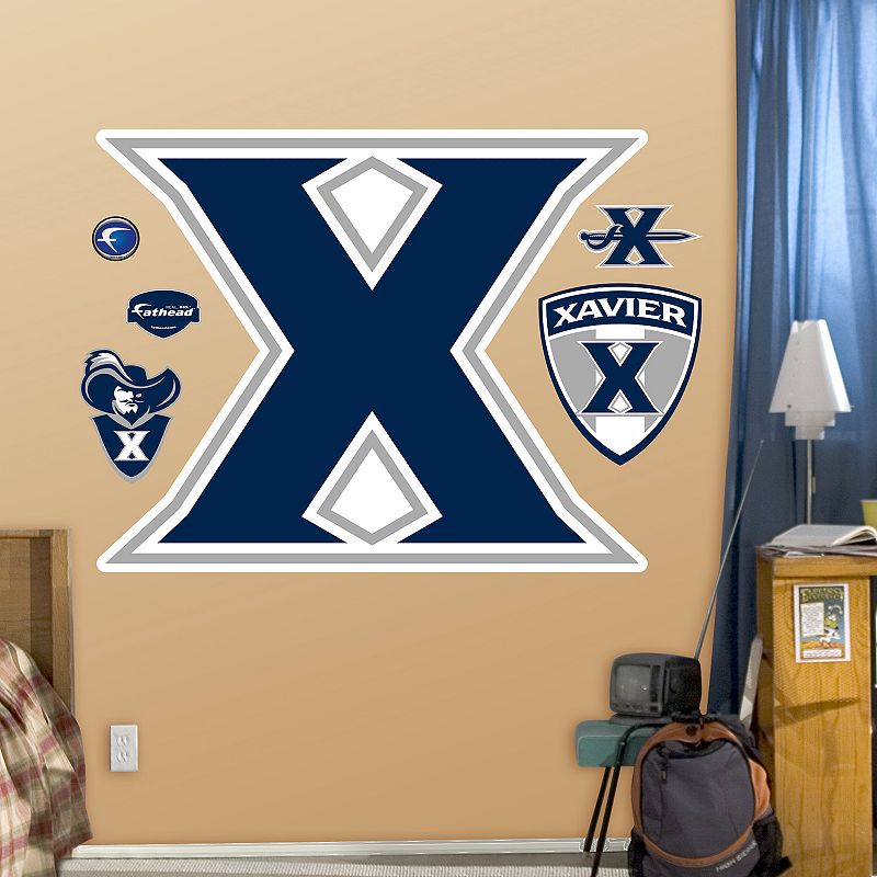 UPC 885671000449 product image for Fathead Xavier Muskateers Logo Wall Decals, Multicolor | upcitemdb.com