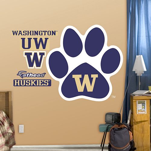 Fathead Washington Huskies Wall Decals