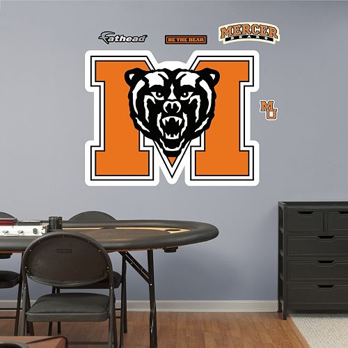 Fathead Mercer University Bears Wall Decals