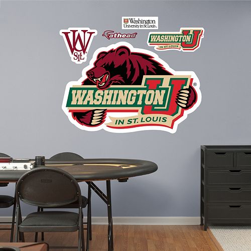 Fathead Washington University Bear Wall Decals