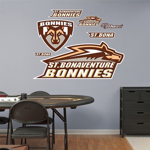 Fathead St. Bonaventure Bonnies Wall Decals