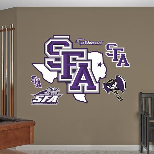 Fathead Stephen F. Austin Lumberjacks Wall Decals