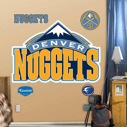 Fathead Denver Nuggets Logo Wall Decals