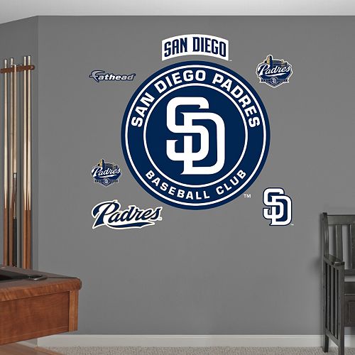 Fathead San Diego Padres Wall Decals