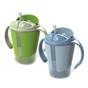 BornFree 2-pk. 6-ounce Grow with Me Straw Cups