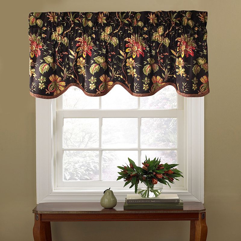 Floral Scalloped Valance | Kohl's