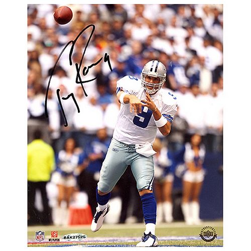 Steiner Sports Tony Romo Passing 8'' x 10'' Signed Photo