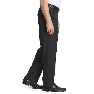 Van Heusen Ultimate Traveler Melange Straight Fit Flat Front Dress Pants