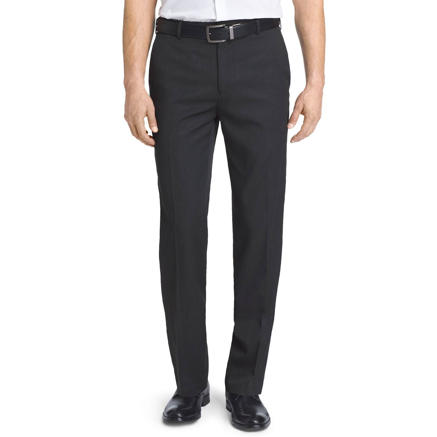 van heusen men's traveler slim fit flat front pant