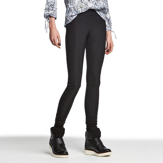 vera wang twill leggings