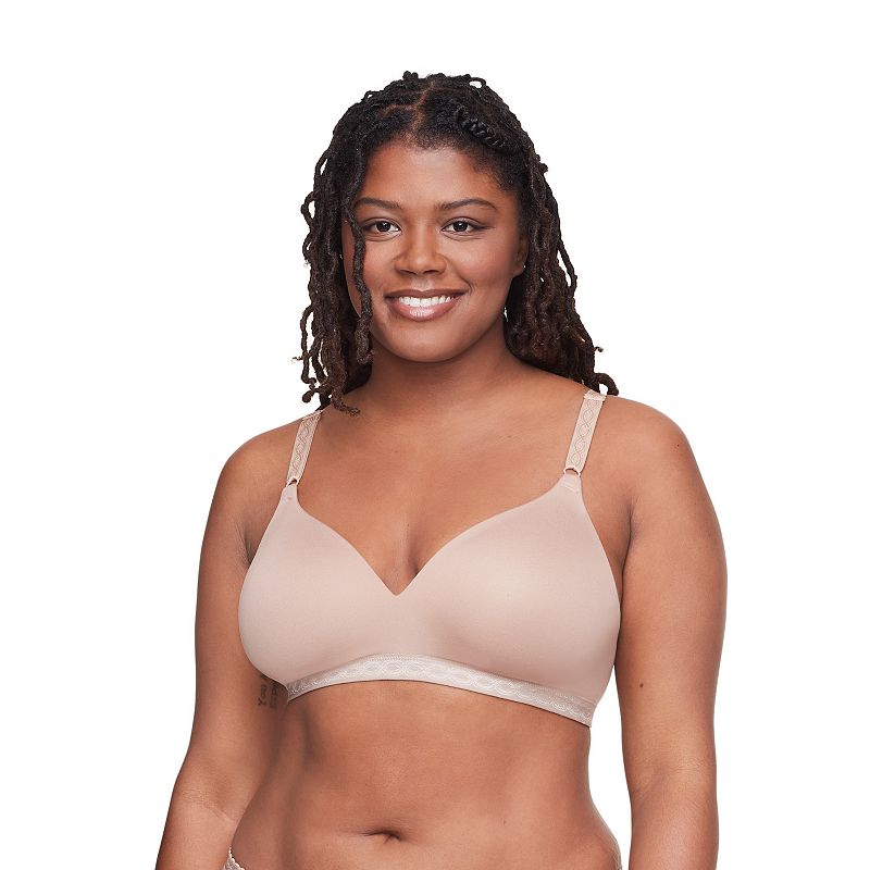 Warners Cloud 9® Super Soft Wireless Lightly Lined Comfort Bra 1269, Women's, Size: 32 B, Toasted Brown