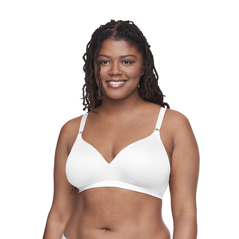 Warners Cloud 9® Super Soft Wireless Lightly Lined Comfort Bra 1269, Women's, Size: 34 C, White