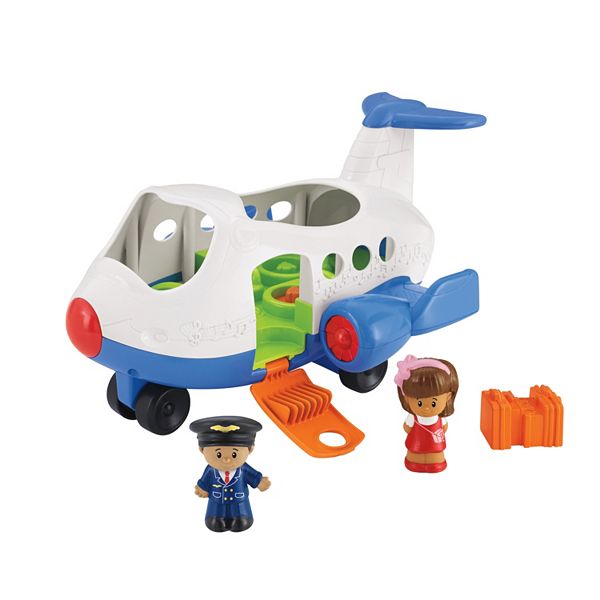 Mattel Fisher-Price Little People Aeroplane BJT56 with 3 Figures