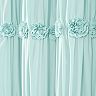 Lush Decor Darla Fabric Shower Curtain