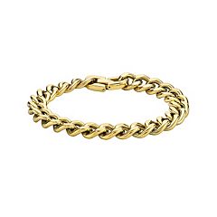 Everlasting Gold Men's 14k Gold Curb Chain Necklace - 22 in.