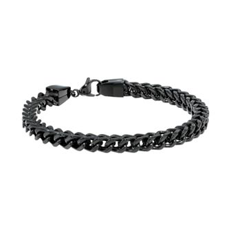 LYNX Ion-Plated Stainless Steel Foxtail Chain Bracelet
