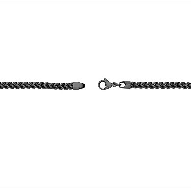 LYNX Ion-Plated Stainless Steel Foxtail Chain Bracelet - 9-in.