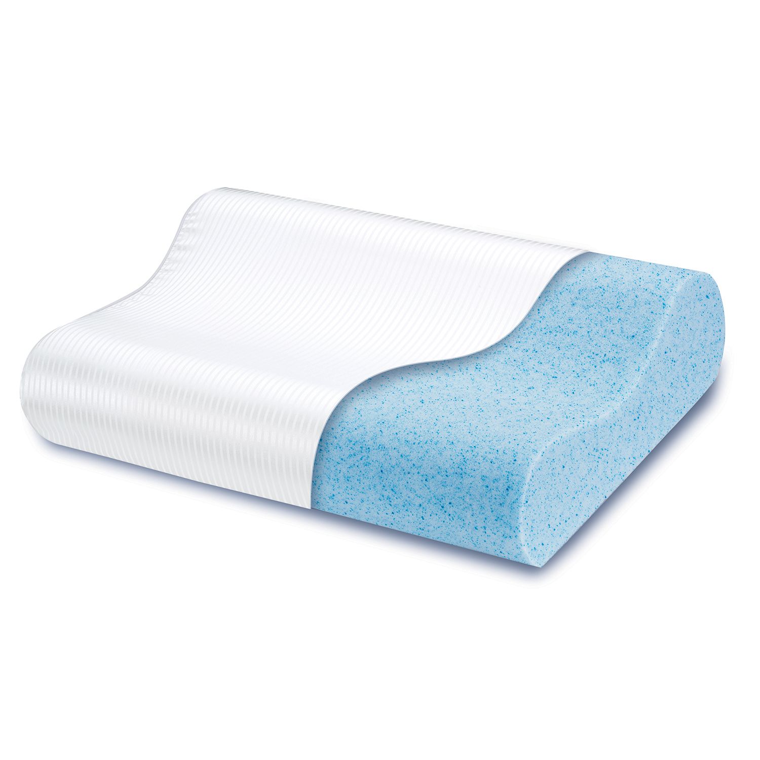 beautyrest contour memory foam pillow reviews