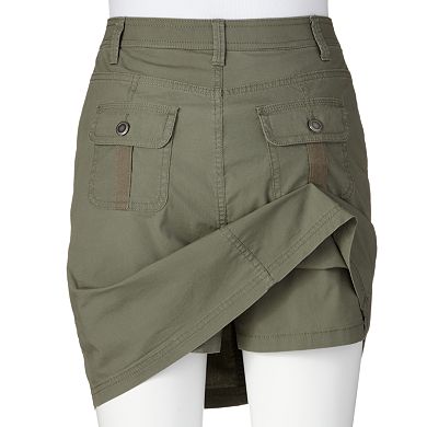 Croft & Barrow® Solid Poplin Skort - Women's