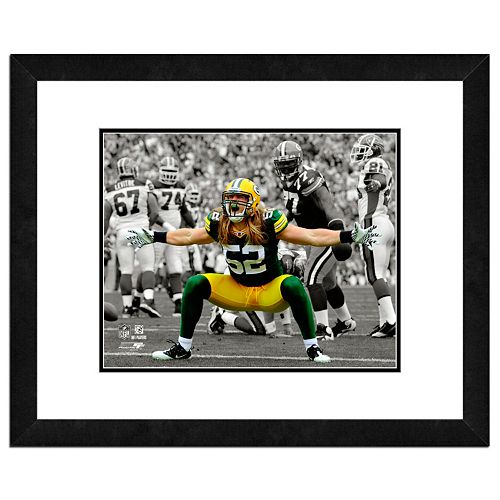 Green Bay Packers Clay Matthews Framed 11 x 14 Player Photo