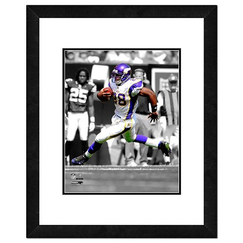 Minnesota Vikings Adrian Peterson Framed 14'' x 11'' Player Photo