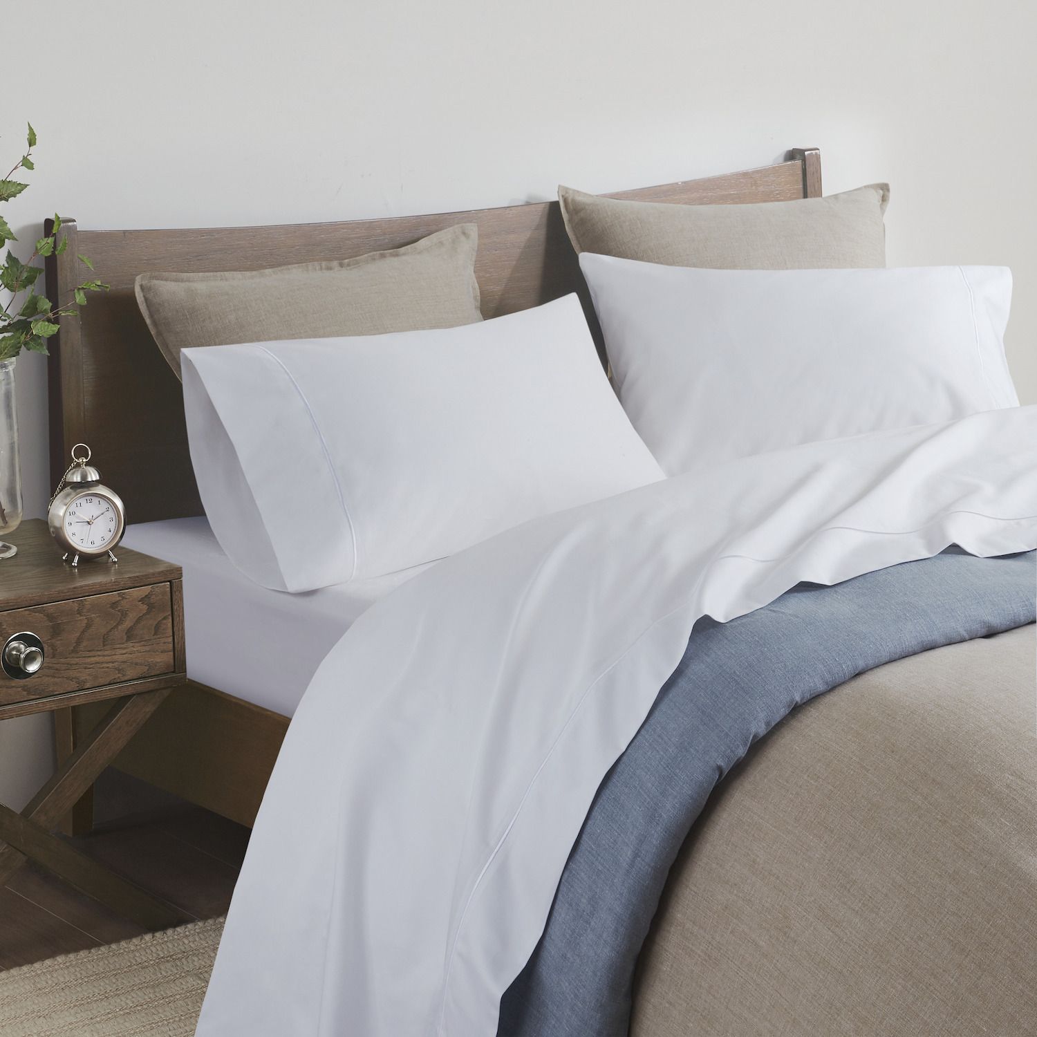 Madison Park Pima Cotton Sheet Set - Thumbnail 3