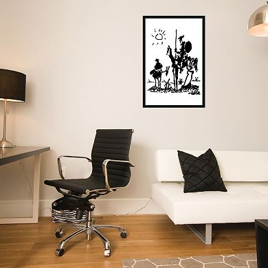 Don Quixote Framed Wall Art by Pablo Picasso