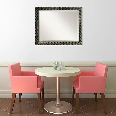 Intaglio Beveled Wall Mirror - Large