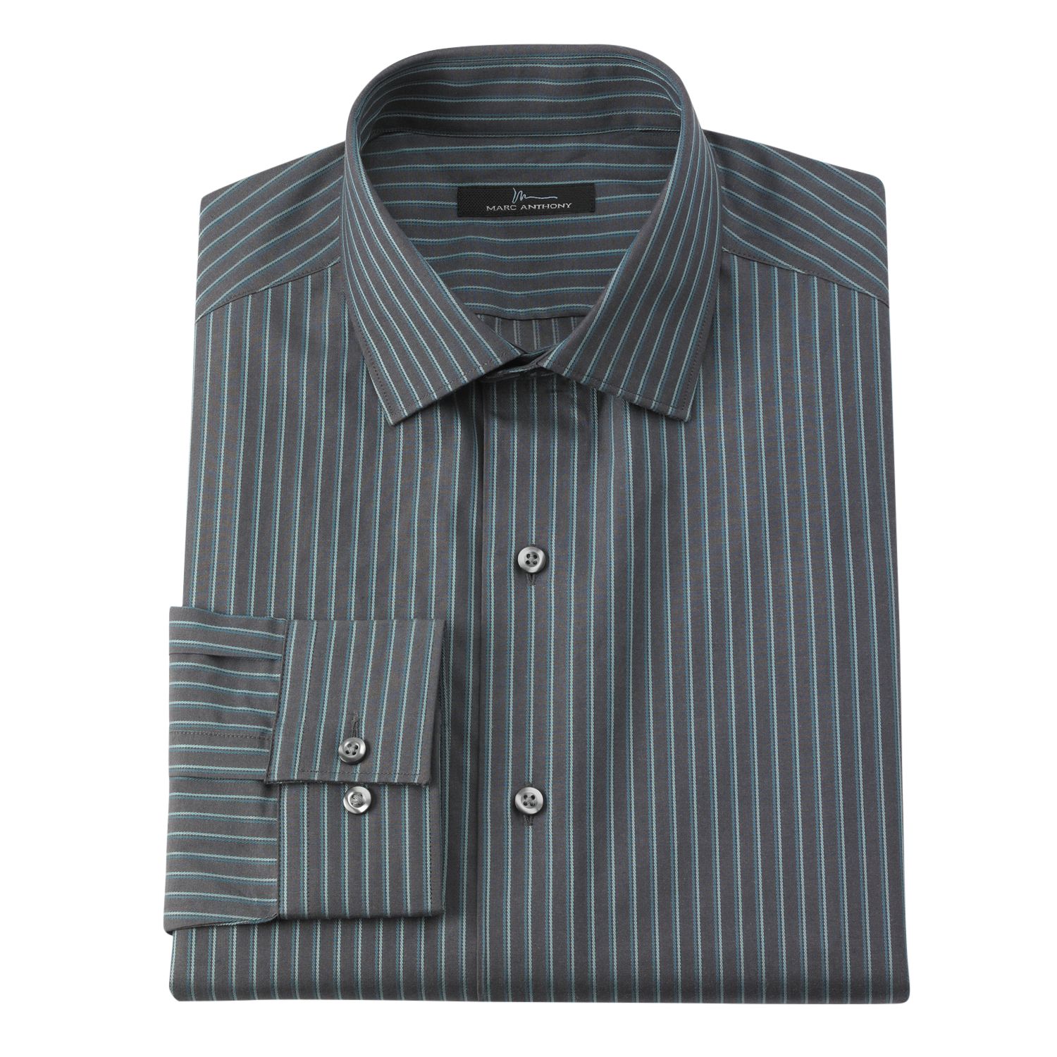 kohls mens fitted dress shirts