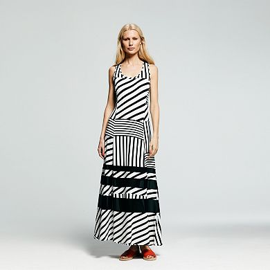 Peter Som for DesigNation Striped Maxi Dress - Women's