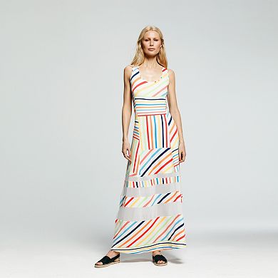 Peter Som for DesigNation Striped Maxi Dress - Women's