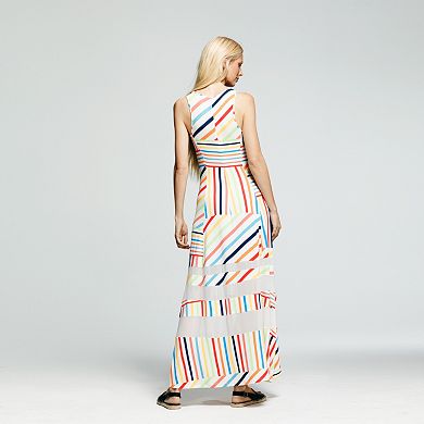 Peter Som for DesigNation Striped Maxi Dress - Women's
