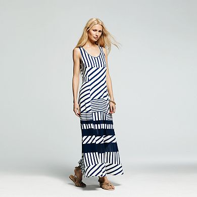 Peter Som for DesigNation Striped Maxi Dress - Women's