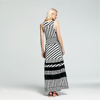 Peter Som for DesigNation Striped Maxi Dress - Women's