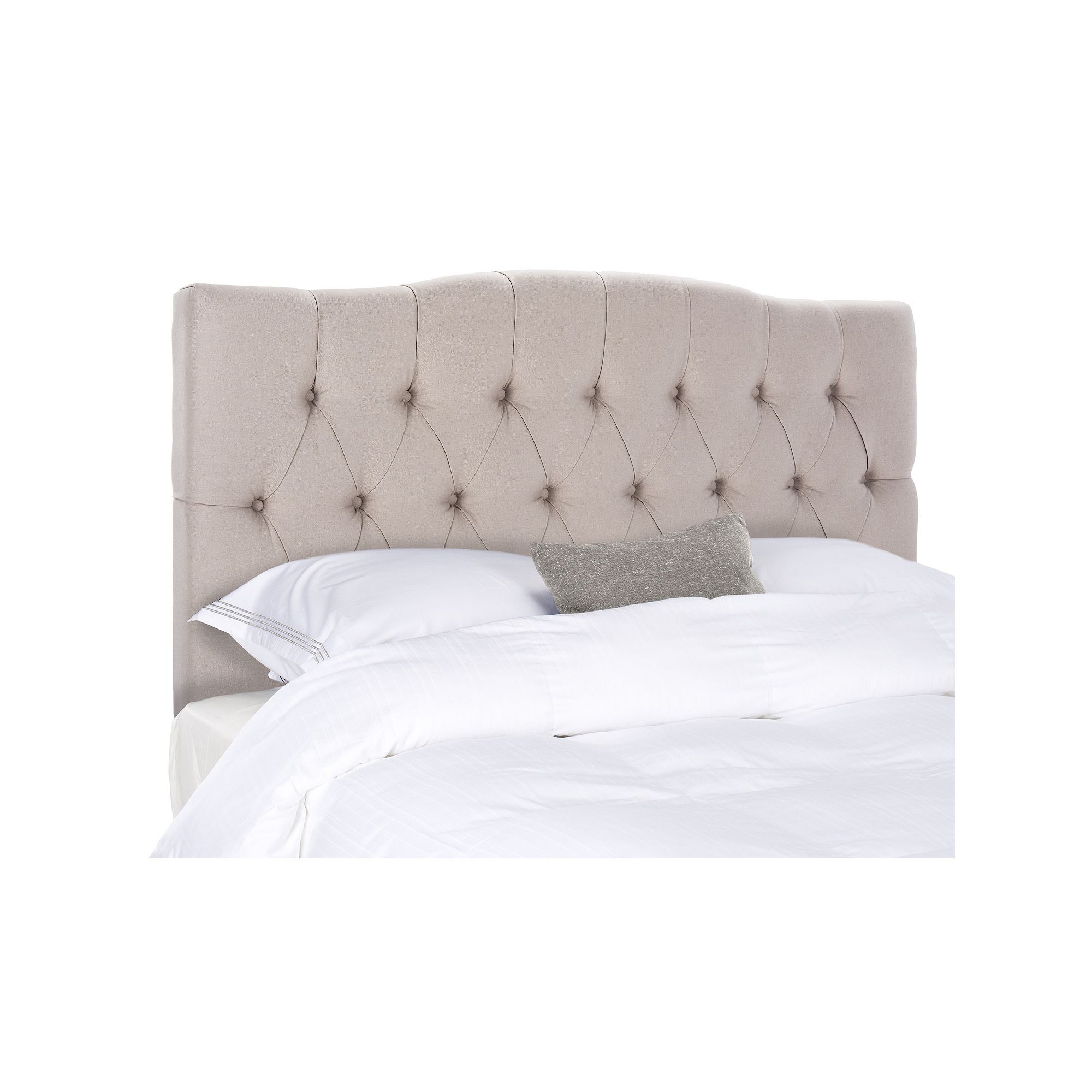 Safavieh Axel Tufted Queen Headboard, Brown