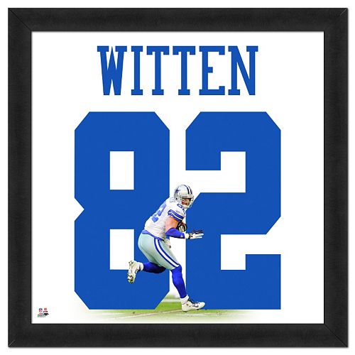 Dallas Cowboys Jason Witten Framed Jersey Photo