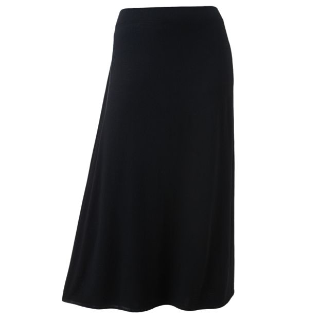 Kohls black maxi skirt sale