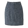 croft and barrow classic fit skort