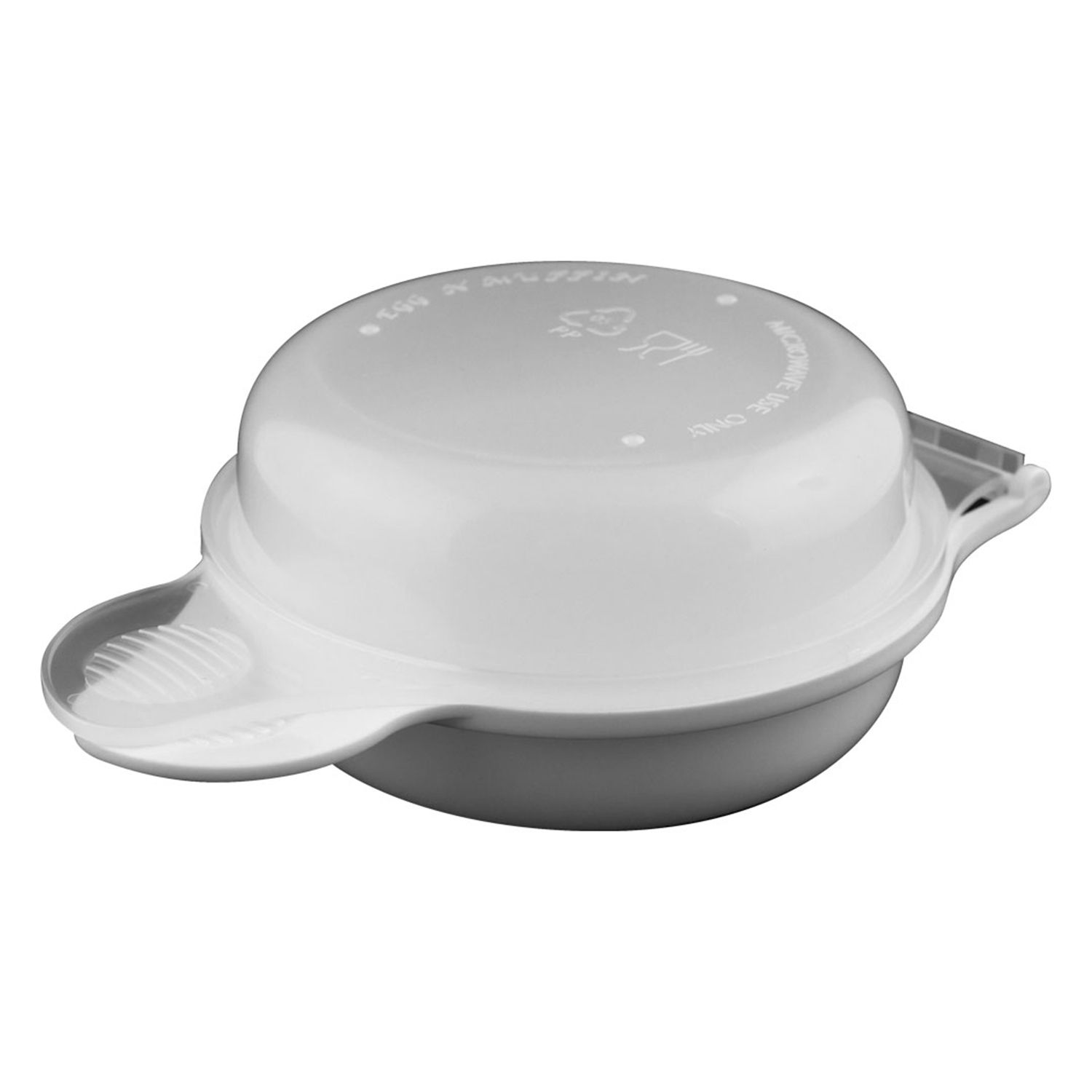 Microwave Egg N Muffin Maker, White - 1 Pkg - The Online Drugstore ©