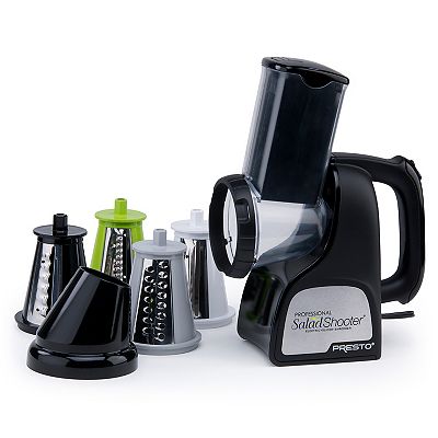 Presto Professional SaladShooter Electric Slicer & Shredder