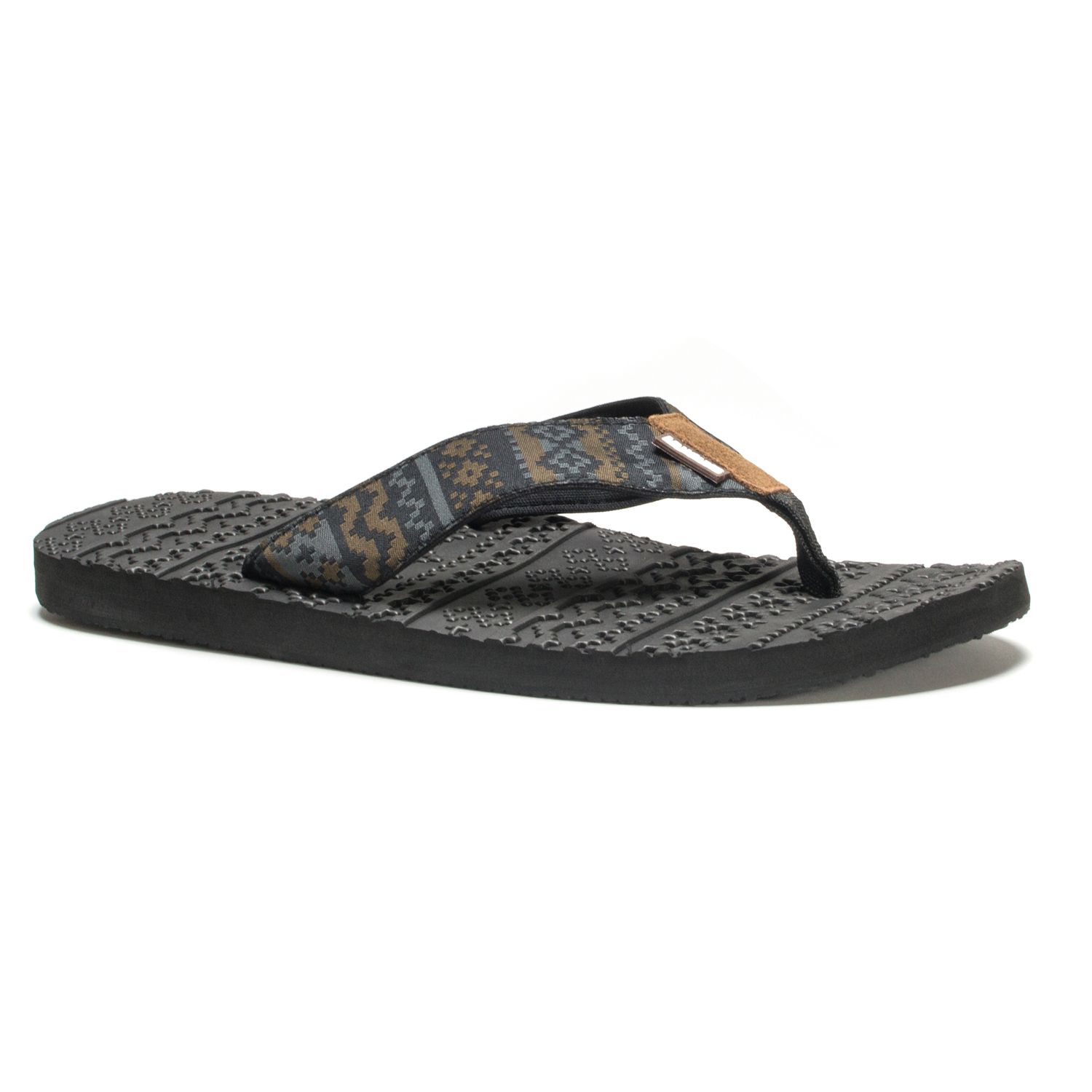 muk luks men's mason flip flops