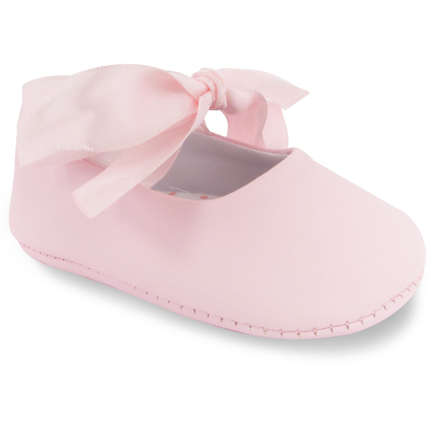 pink crib shoes