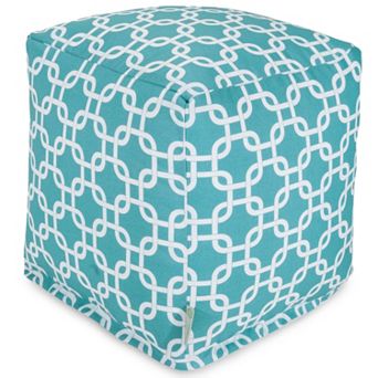 Majestic Home Goods Links Indoor Outdoor Small Cube Ottoman