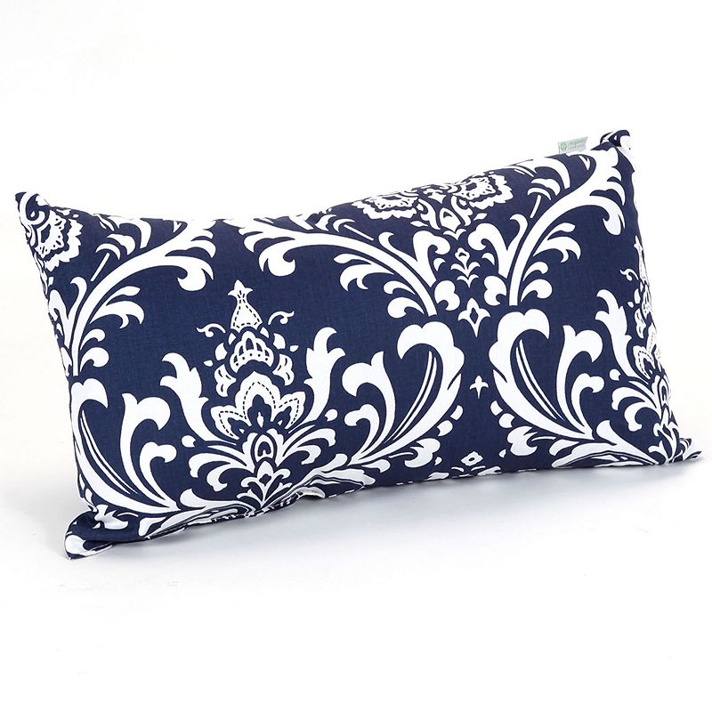 Majestic Home Goods Gray Trellis Small Pillow