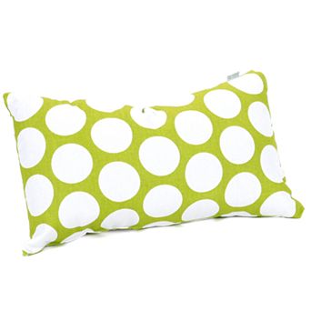 Majestic Home Goods Hot Polka Dot Small Throw Pillow